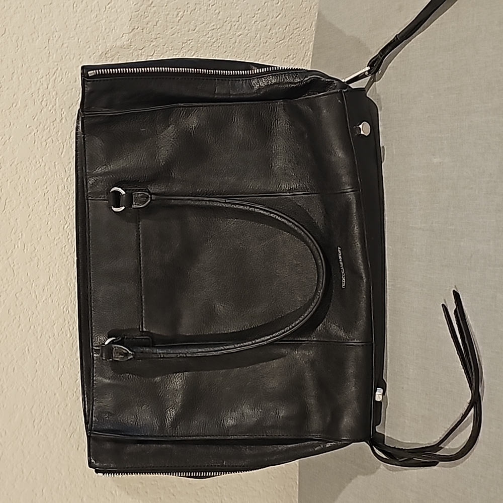 Rebecca Minkoff black leather purse